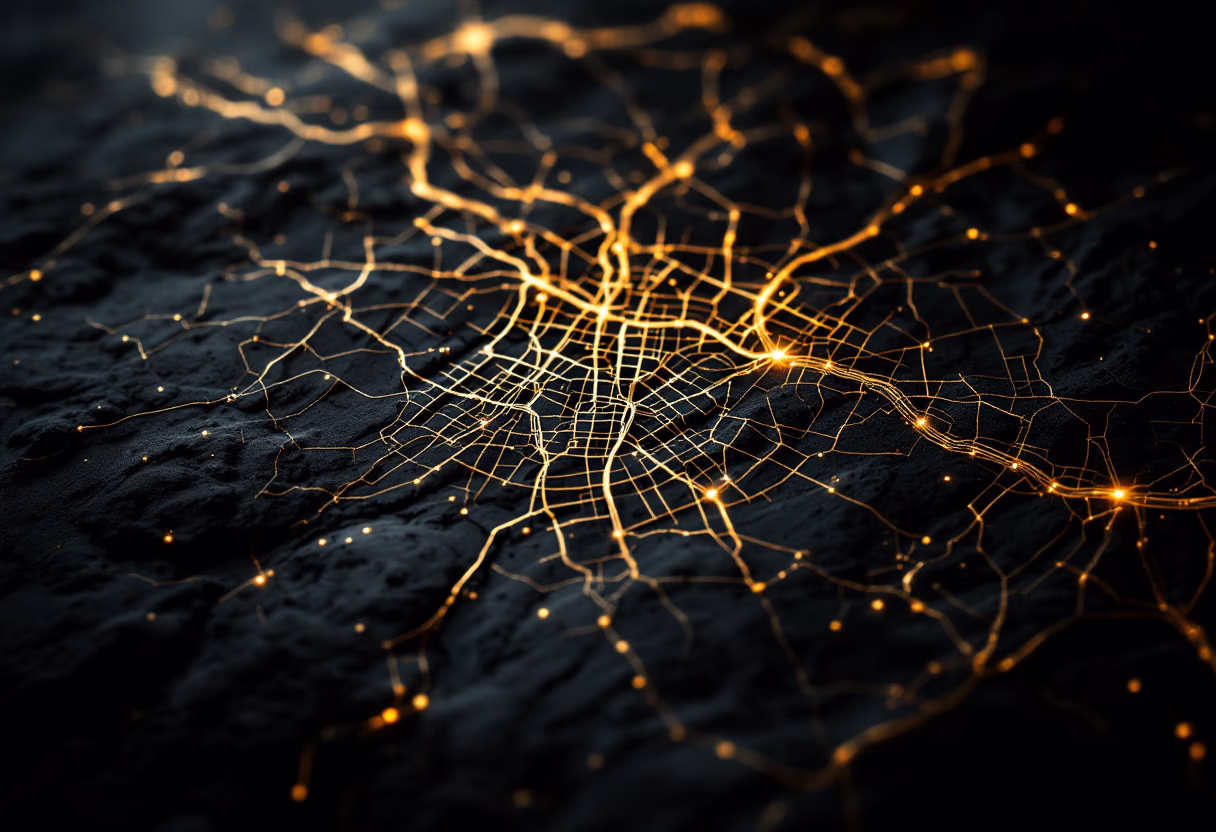 image of a destination on a map